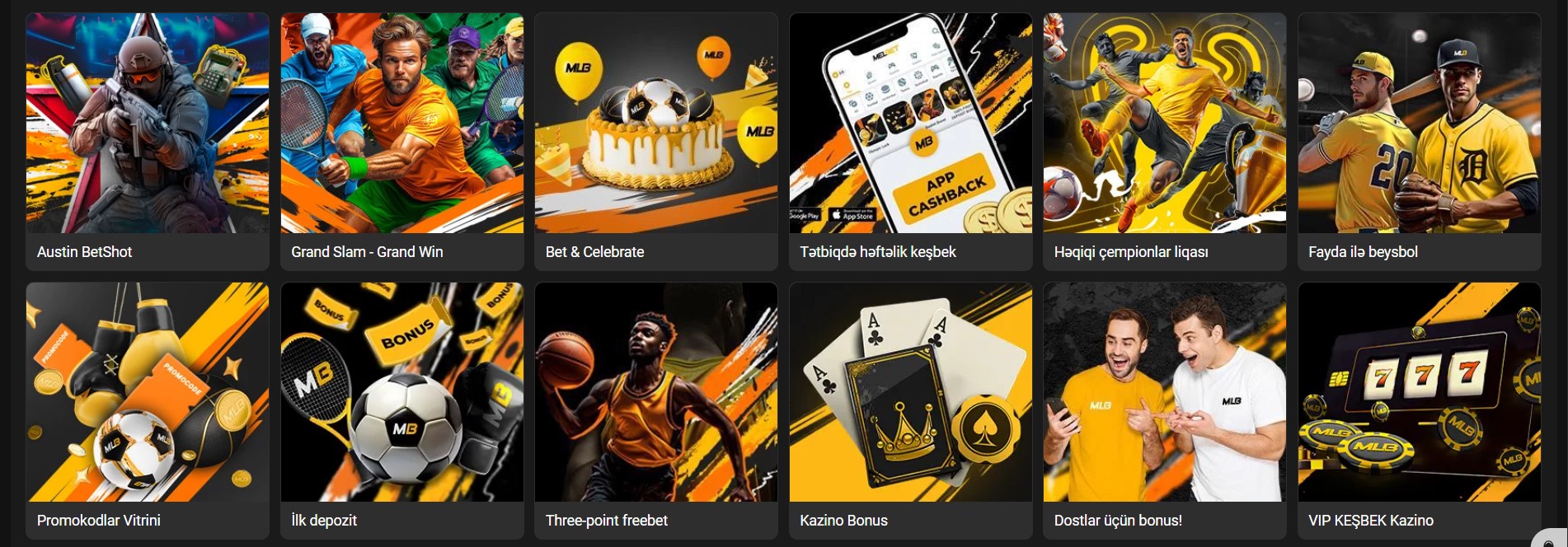 Melbet Online Casino Az-da İlk Depozit Bonusu